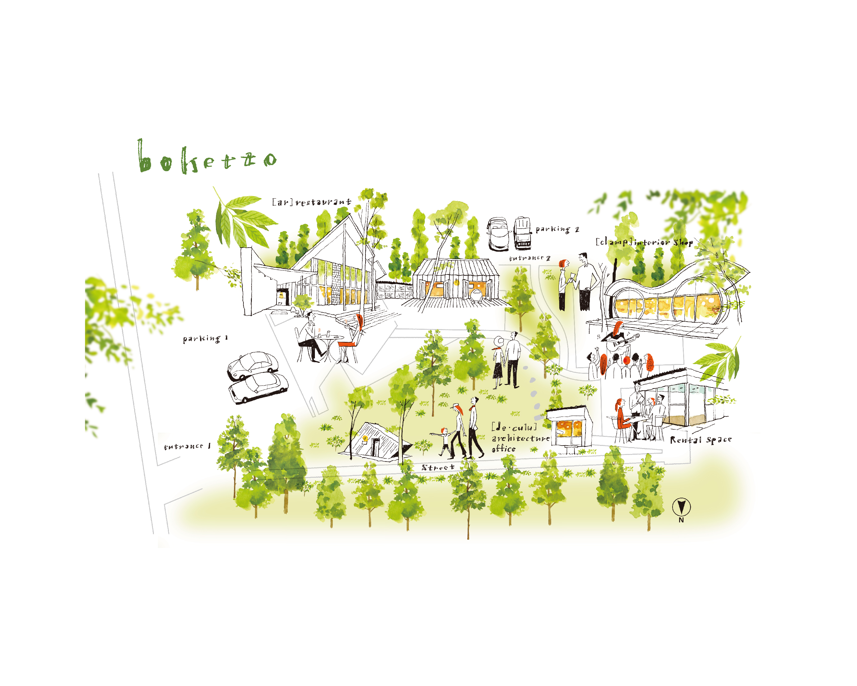 boketto／イラストマップ